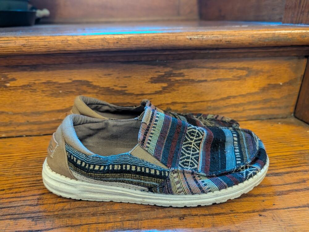 Hey Dude Shoes Thad Colorful Wally Fall Men's 7
